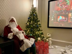 Santa at Cavendish Park care home