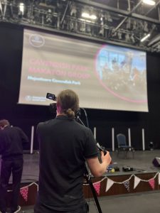 Behind the scene at Care Sector's Got Talent 2025 Live Final, in Birmingham 